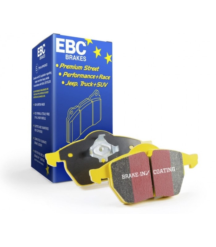 DP4887R - Zestaw klocków hamulcowych seria YELLOWSTUFF EBC Brakes CHRYSLER (USA) | Crossfire | MERCEDES-BENZ | C-Class (W202)(C3