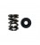 DUAL SPRING/STEEL ALLOY RETAINER KIT (Honda H22 - HIGH MILEAGE STREET)