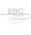 EFA135 - Czujnik zużycia klocków hamulcowych EBC Brakes BMW | 3 Series (xDrive E90)(325) | 3 Series (xDrive E90)(330) | 3 Series