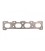 Exhaust flange Mazda MX-6 2.0