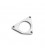 Exhaust pipe flange F8 (2.7, 3.0 TDI)
