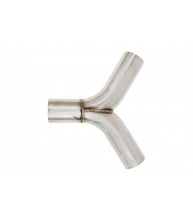 Exhaust tee 120st 60/70mm 304SS