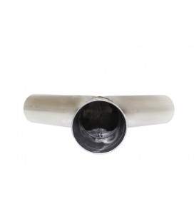 Exhaust tee 120st 70/70mm 304SS