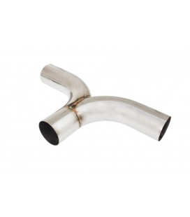 Exhaust tee 180st 51/63mm 304SS