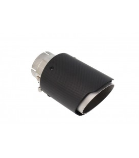 Exhaust Tip 114mm enter 76mm Carbon