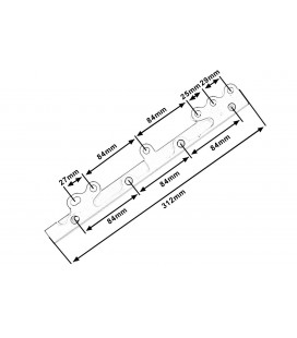 Fuel rail Honda Civic 88-00 D12 D13 D14 D15 D16 ZC SOHC