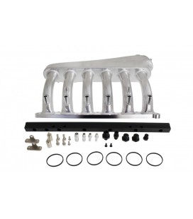 Intake manifold BMW N52 with fuel rail