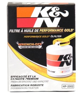 K&N Oil Filter 13/16 In.-16 UNS HP-2002