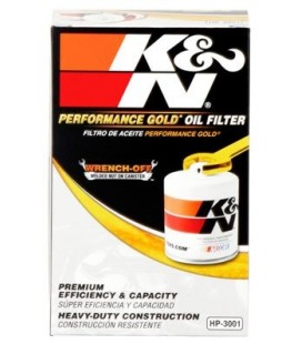 K&N Oil Filter 3/4 In.-16UNF-2B HP-3001