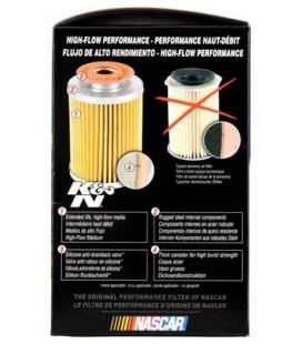 K&N Oil Filter 3/4 In.-16UNF-2B HP-3001