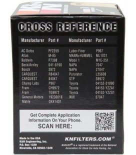 K&N Oil Filter PS-7020