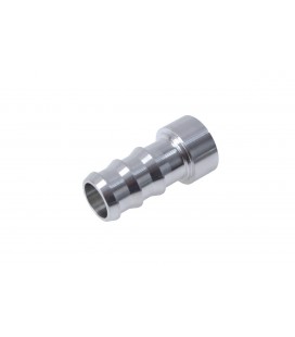 Nipple for hose an12 19mm for welding (aluminium)