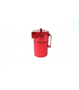 Oil catch tank 0.3L 10mm / 15mm Epman PRO Red