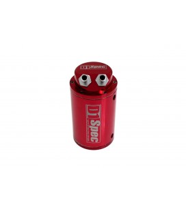 Oil catch tank 0.7L 9mm D1Spec Red