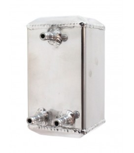 Oil catch tank 1L 9mm TurboWorks Silver