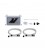 Oil Cooler Kit MISHIMOTO LS1/LS2 Front-Sump Race Silver