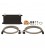 Oil Cooler Kit MISHIMOTO Universal Thermostatic 19 Row Black