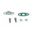 Oil hose adapter T3, T4, T04 18" NPT