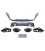 REAR BUMPER BMW F20 F21 11- M PERFORMANCE Style (2 Single Tips)