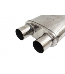 Rear Center Muffler 70mm TurboWorks LT 304SS