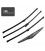 Rear dedicated silicon wiperblade 350 mm