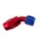Reusable swivel hose end 45° AN10