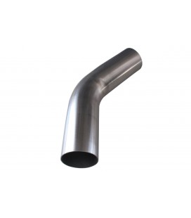 Stainless elbow 45deg 76mm 40cm