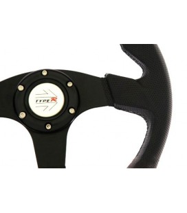 Steering wheel Pro 350mm offset:0mm Leather Black