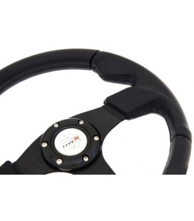 Steering wheel Pro 350mm offset:0mm Leather Black