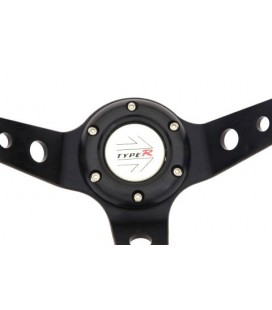 Steering wheel Pro 350mm offset:80mm Leather Black