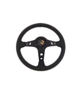 Steering wheel Pro 350mm offset:80mm Leather Black