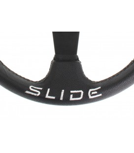 Steering wheel SLIDE 320mm offset:0mm Leather Black