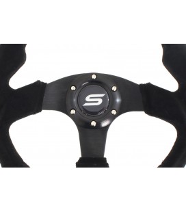 Steering wheel SLIDE 320mm offset:0mm Suede Black