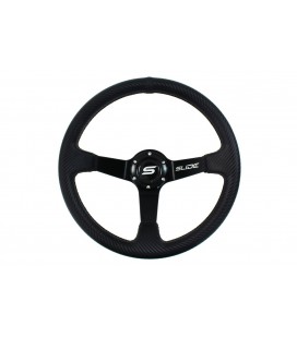 Steering wheel SLIDE 350mm offset:80mm Carbon Black