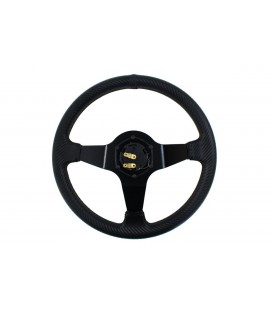 Steering wheel SLIDE 350mm offset:80mm Carbon Black