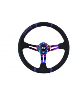 Steering wheel SLIDE 350mm offset:80mm Leather NeoChrome