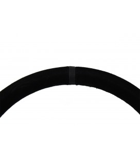 Steering wheel SLIDE 350mm offset:80mm Suede Black