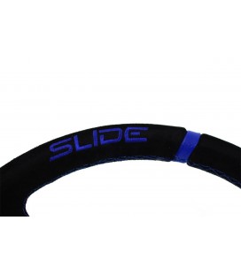 Steering wheel SLIDE 350mm offset:80mm Suede Blue