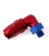 Swivel fitting 90° AN8 3/4-16" AN8