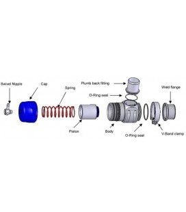 Turbosmart BLOW OFF Plumb Back 38MM UNI