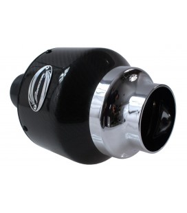 Universal air Airbox Dragon Intake Chrome