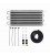 Universal Transmission Fluid Cooler Mishimoto 380mm x 190mm x 19mm