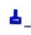 T formos silikoninis sujungimas BlowOff TurboWorks Blue 76mm 9mm
