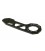 Towing bracket back black