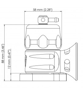 Turbosmart BLOW OFF vožtuvas Mazda 3 6 Subaru WRX 38MM Supersonic