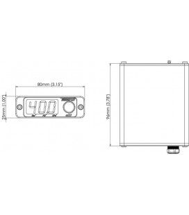 Turbosmart Electronic Boost kontroleris EBOOST STREET 2,7 Bar