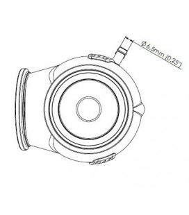 Turbosmart External Wastegate 50MM 1,0 Bar Pro-Gate Lite Black