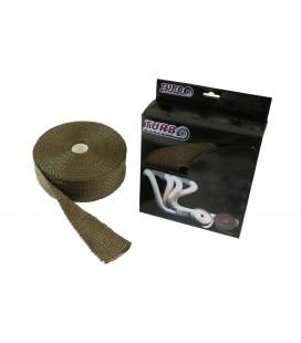 TurboWorks Exhaust heat wrap 50mm x 1mm 10m Titanium