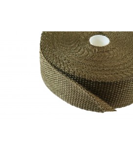 TurboWorks Exhaust heat wrap 50mm x 2mm 10m Titanium