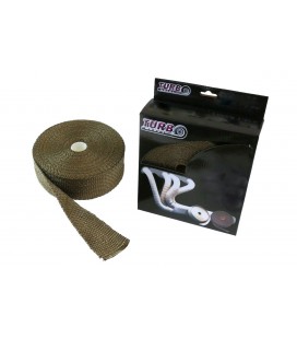 TurboWorks Exhaust heat wrap 50mm x 2mm 10m Titanium